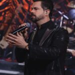 Luigi Bessa comandou a trilha sonora do aniversário de Ana Claudia Duarte, esposa do apresentador Celso Zucatelli